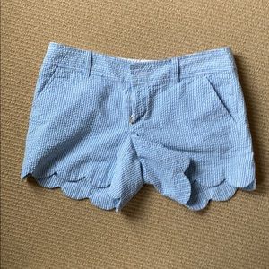 Lilly Pulitzer seersucker shorts